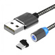 Кабель USB-micro USB 2м с магнитной головкой Изображение