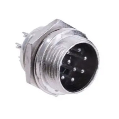 GX16 Разъем питания 9 pin (комплект папа+мама) Изображение