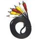Кабель 3 RCA-3 RCA 1,5 м переходник Изображение