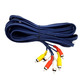 Кабель 3 RCA-3 RCA 10 м упаковочный переходник Изображение