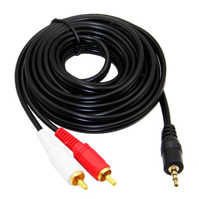 Кабель 3.5mm 2 RCA 3м JACK 2RCA Изображение