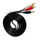 Кабель 3.5mm 2 RCA 3м JACK 2RCA Изображение