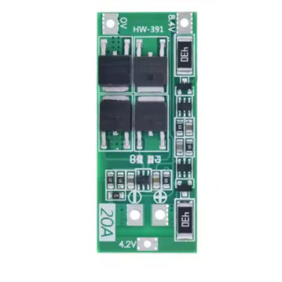 BMS 2S 10A Li-Ion контроллер 7,4 V заряда/разряда Макс 20 А HX-2S Изображение