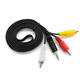 Кабель 3,5mm-3 RCA 1,5 метра переходник Изображение
