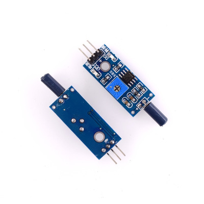 Датчик вибрации удара нормально открытый сигнализация Arduino Изображение