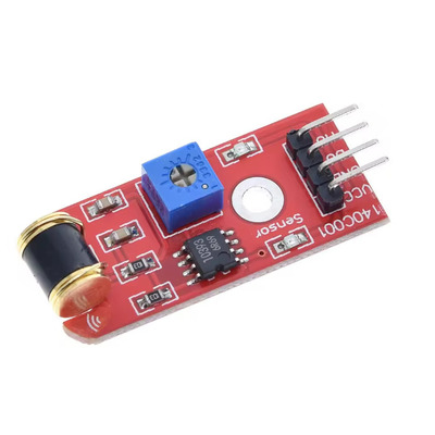 801s Вибро датчик сотрясения удара Arduino на LM393 Изображение
