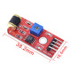 801s Вибро датчик сотрясения удара Arduino на LM393 Изображение