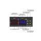 Контроллер STC 3028 температуры от -20 до 80°C и влажности 220V Изображение