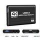 Внешняя карта видеозахвата 4K HDMI в USB 3.0 c микрофонным входом и на наушники Изображение