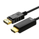 Переходник штекер 4K Display Port - гнездо HDMI 25 см Изображение