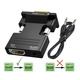Конвертер HDMI на VGA(папа) с кабелем AUX Изображение