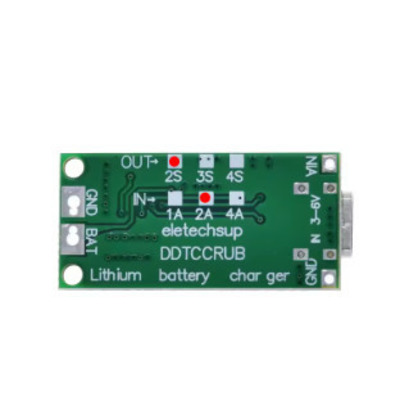 BMS 2S 2A Type-C 8.4V контроллер заряда ddtccrub Изображение