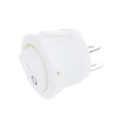 KCD1 Кнопка питания 10A/250V Белая-2D2Pin Изображение