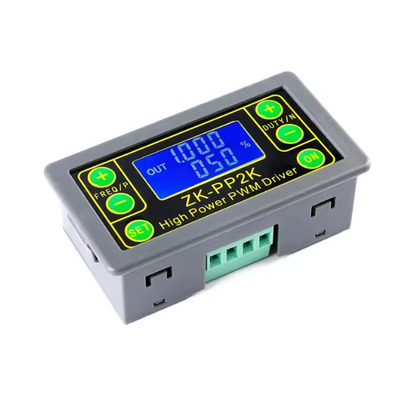 Регулируемый Генератор сигнала ШИМ 1Hz-150Khz 3-30В ZK-PP2K 8А 150Вт Изображение