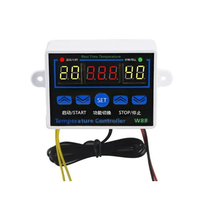 Терморегулятор W88 12V цифровой Изображение