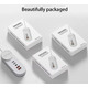 Адаптер PD18W  на 2xUSB (быстрая зарядка) + 2хType-C с сетевым шнуром питания Изображение