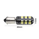 Автолампа светодиодная H6W-BAX 24smd- на 24 светодиодов Изображение
