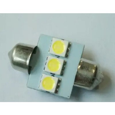 Автолампа светодиодная C5W 31mm-3SMD-5050 Изображение