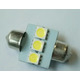 Автолампа светодиодная C5W 31mm-3SMD-5050 Изображение