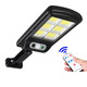 Уличный фонарь solar sensor light BK120-6COB с датчиком движения и пультом Изображение