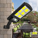 Уличный фонарь solar sensor light BK120-6COB с датчиком движения и пультом Изображение