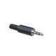 Разъем штекер jack 3.5 mm 3 pin папа под пайку Изображение