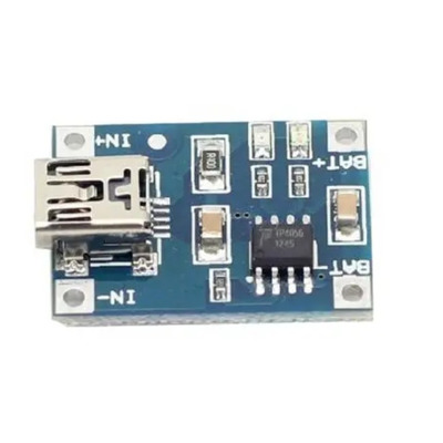 Micro USB контроллер заряда батарей tp4056 Изображение