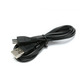 Кабель USB-micro USB 80 см круглый черный Изображение