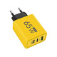 Быстрая зарядка APD-60 QC 3.0 выход 1 USB порта+2 Type C 65 Вт Изображение