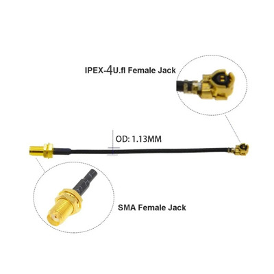 Кабель-адаптер IPEX4 IPX-SMA-F 15 см Изображение
