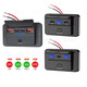 Вольтметр для инвертора 4 порта 12V 108W PD+QC3.0 USB зарядное устройство Изображение