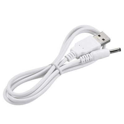 USB папа- Power 3,5/1,35 mm 1,5 метр белый Изображение