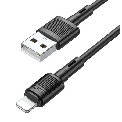 USB lighting Кабель HOCO X83 1м черный Изображение