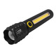 Ручной фонарик BL C72 P50 COB с USB зарядкой Изображение