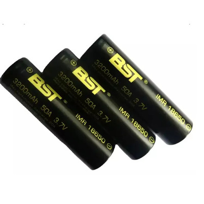 Аккумулятор BST 18650 Li-Ion 3200 mAh 3,7V черный Изображение