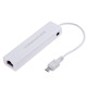 HUB MicroUSB на 3 USB 2.0 + RJ45 сетевая карта Изображение