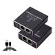 Разветвитель витой пары, UTP, 1х3 RJ45 с питанием Изображение