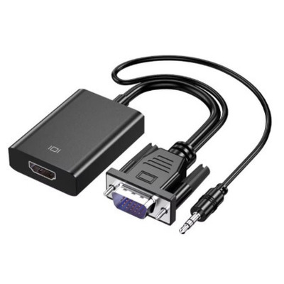 Конвертер VGA (папа) на HDMI (мама) со звуком Изображение