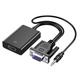Конвертер VGA (папа) на HDMI (мама) со звуком Изображение