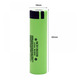 Аккумулятор 18650 NCR18650B 3400 mAh Li-ion Panasonic салатовый Изображение
