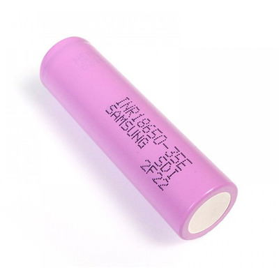 Аккумулятор 18650 35E Samsung Li-Ion 3500 mAh 3,7V розовый Изображение