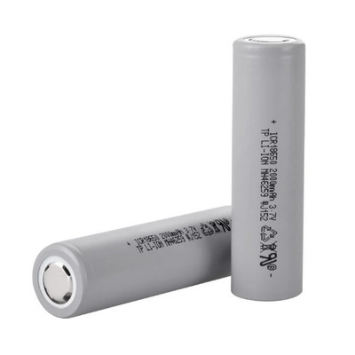 Аккумулятор 18650 Tianpeng Li-Ion 2000 высокотоквый mAh 3,7V серый Изображение