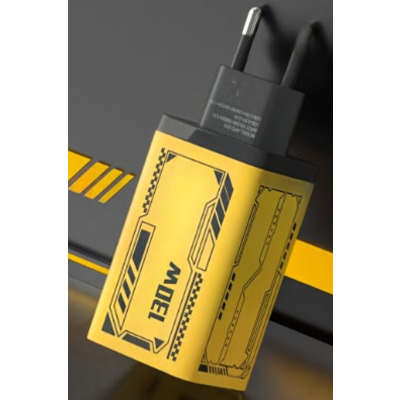 Зарядное устройство AR-2322 USB ,Type C yellow 5V 2,4A Изображение
