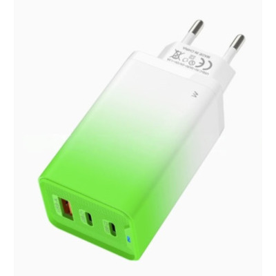 Зарядное устройство AR-233 USB ,Type C green 5V 2,4A Изображение