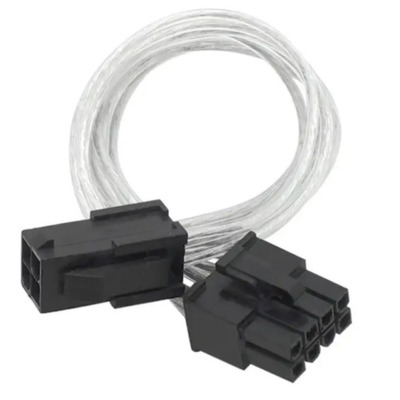 Переходник 4 pin - 8 pin для процессора (луженная медь) 20 см Изображение