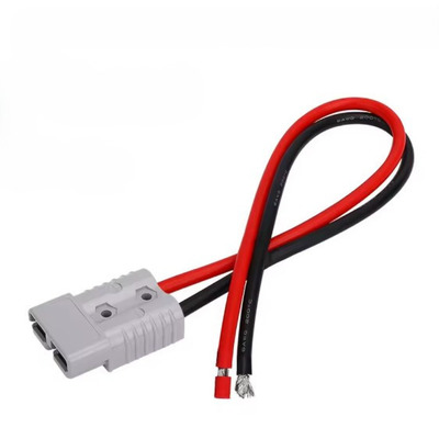 Кабель-переходник Anderson 50 см 50A 10AWG с лужеными концами проводов Изображение