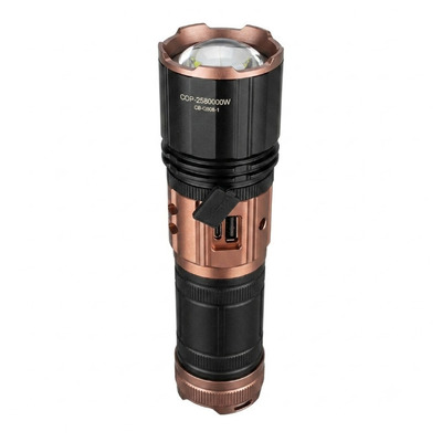 Аккумуляторный ручной фонарик CB-G908-1 TG (4 цвета света) Изображение