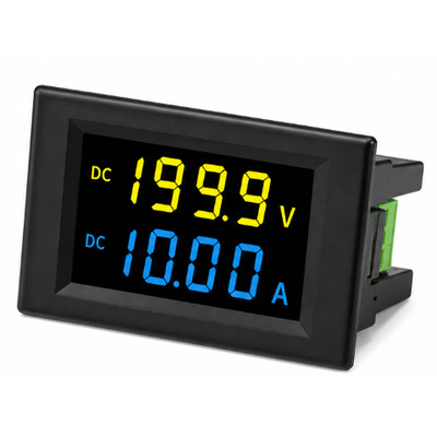 Вольтметр-амперметр D85-3051AG DC 0-200V/0-200A с шунтом Изображение