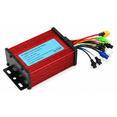 Комплект синусоїдальний FOC контролер 36–60 В 20–25 А 450–650 Вт + LCD дисплей WXGN100 з USB для електровелосипеда та електроскуте Зображення