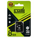 Карта памяти microSDHC 8GB с адаптером Изображение